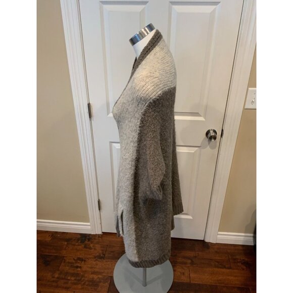 Sleeping on Snow Anthropologie Brown Mohair Button Front Cardigan, One Size - Picture 5 of 7